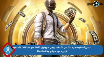 الطريقة الرسمية لشحن شدات ببجي موبايل 2025 مع مكافآت إضافية كبيرة عبر موقع MediasPay